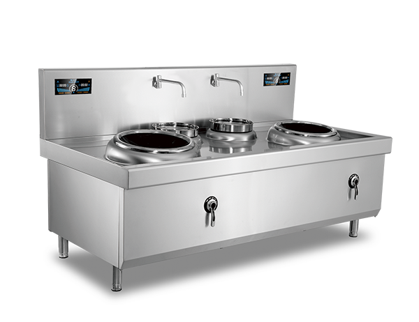 電磁雙頭單尾/雙尾小炒爐